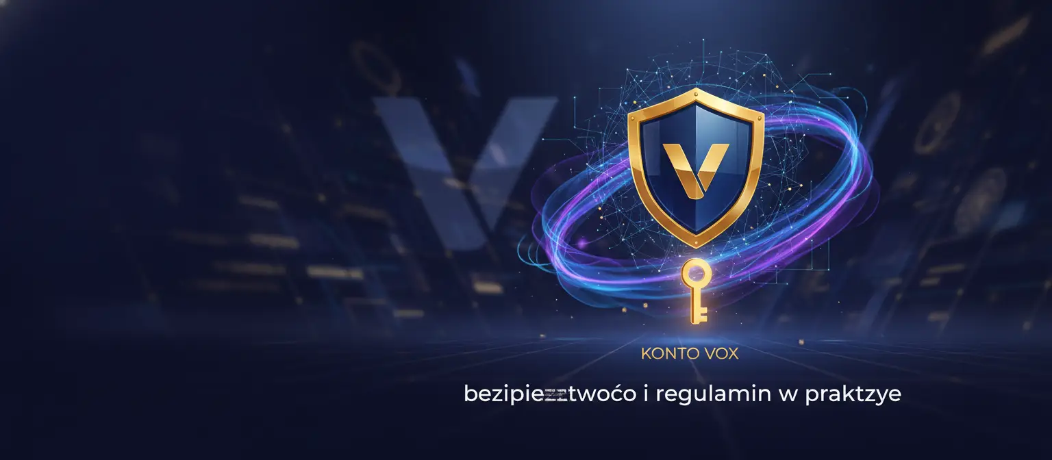 Konto i bezpieczeństwo Vox